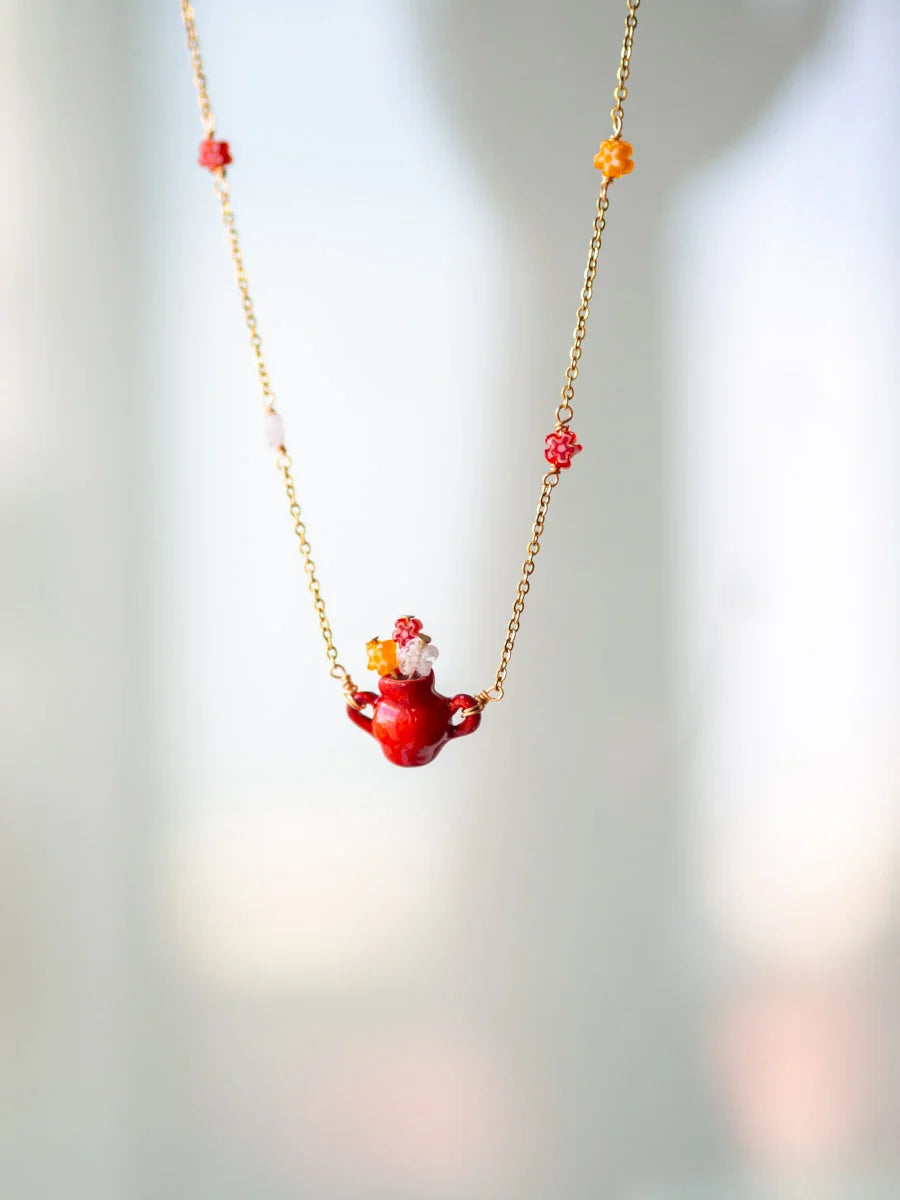 Mini Bouquet Necklace