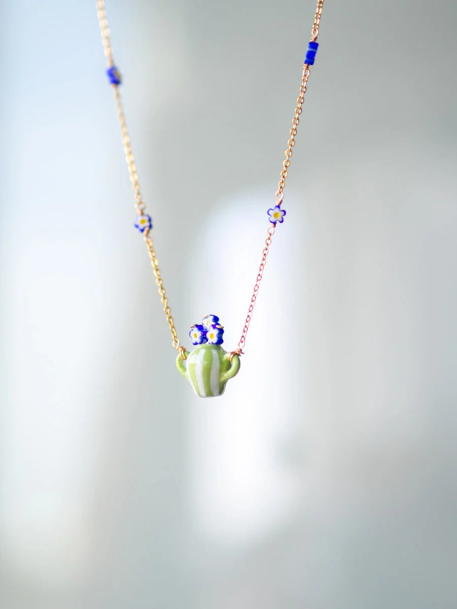 Mini Bouquet Necklace