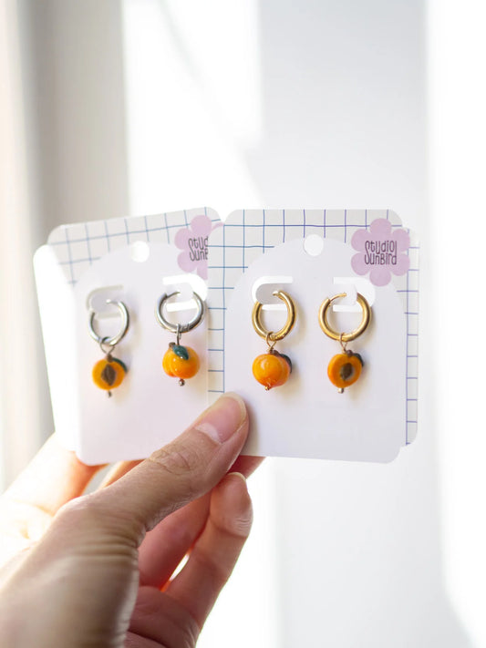 Apricot Charm Earrings