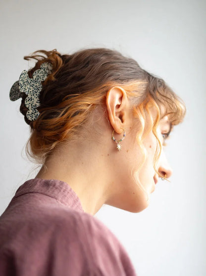 Daydream Beaded Hoops