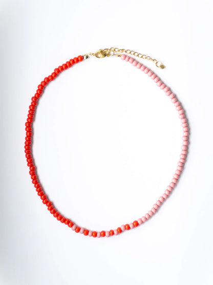 Blush & Cherry Chunky Choker